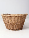 antique wicker basket