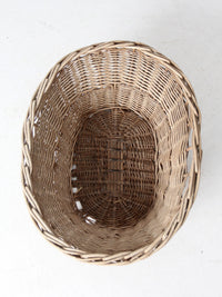 antique wicker basket