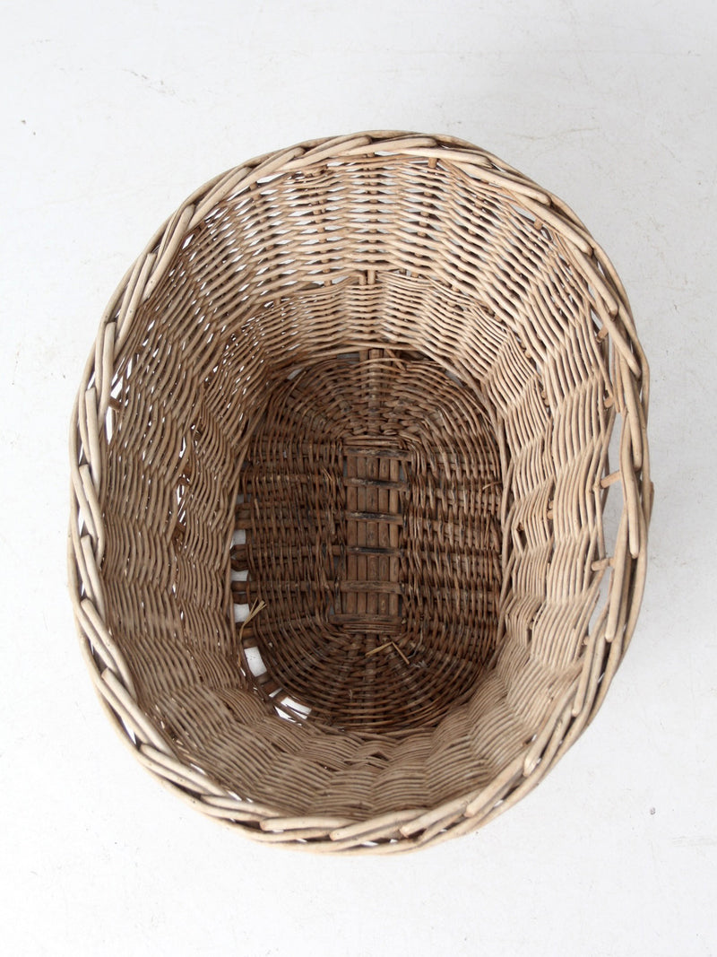 antique wicker basket