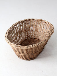 antique wicker basket