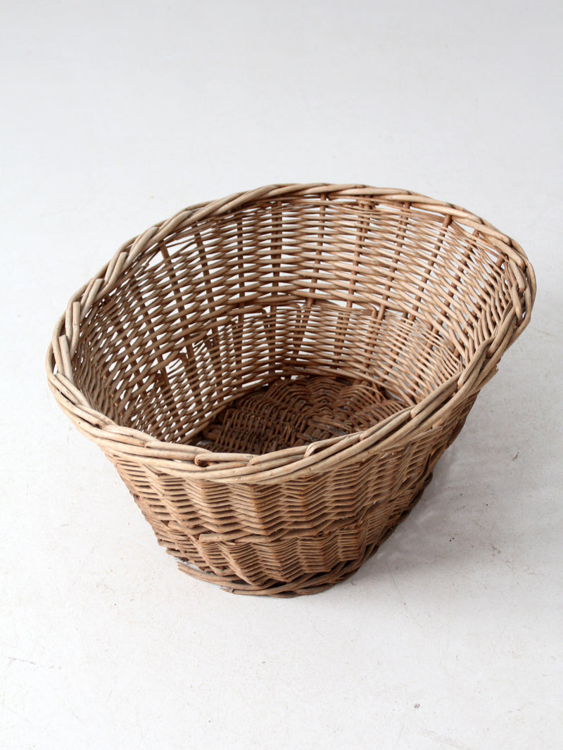 antique wicker basket