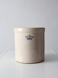 antique Western Stoneware 3 gallon crock