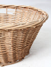 antique wicker basket