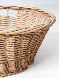 antique wicker basket