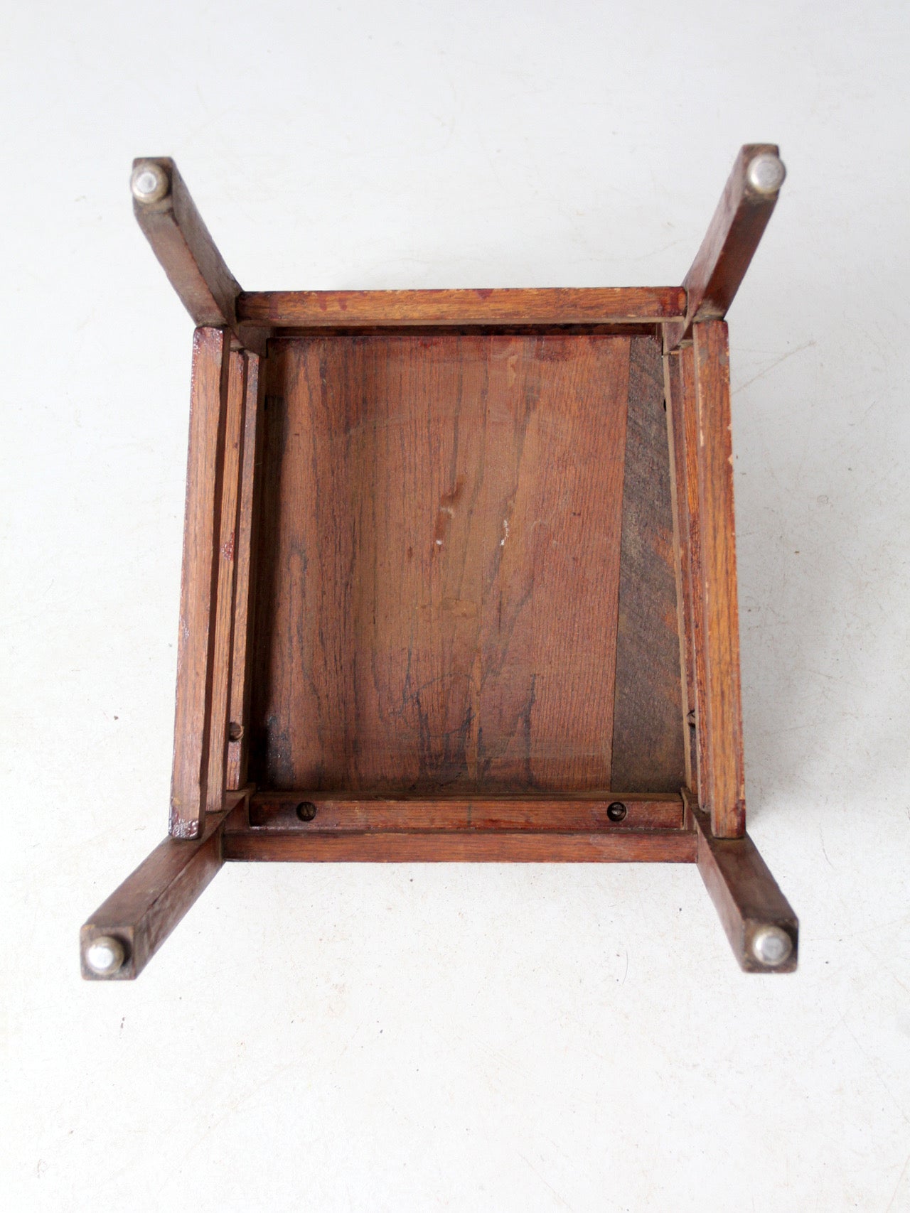 vintage Arts & Crafts slat back wooden chair