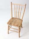 antique spindle back chair