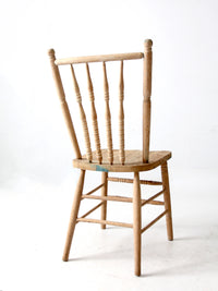 antique spindle back chair