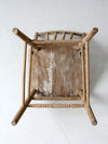 antique spindle back chair
