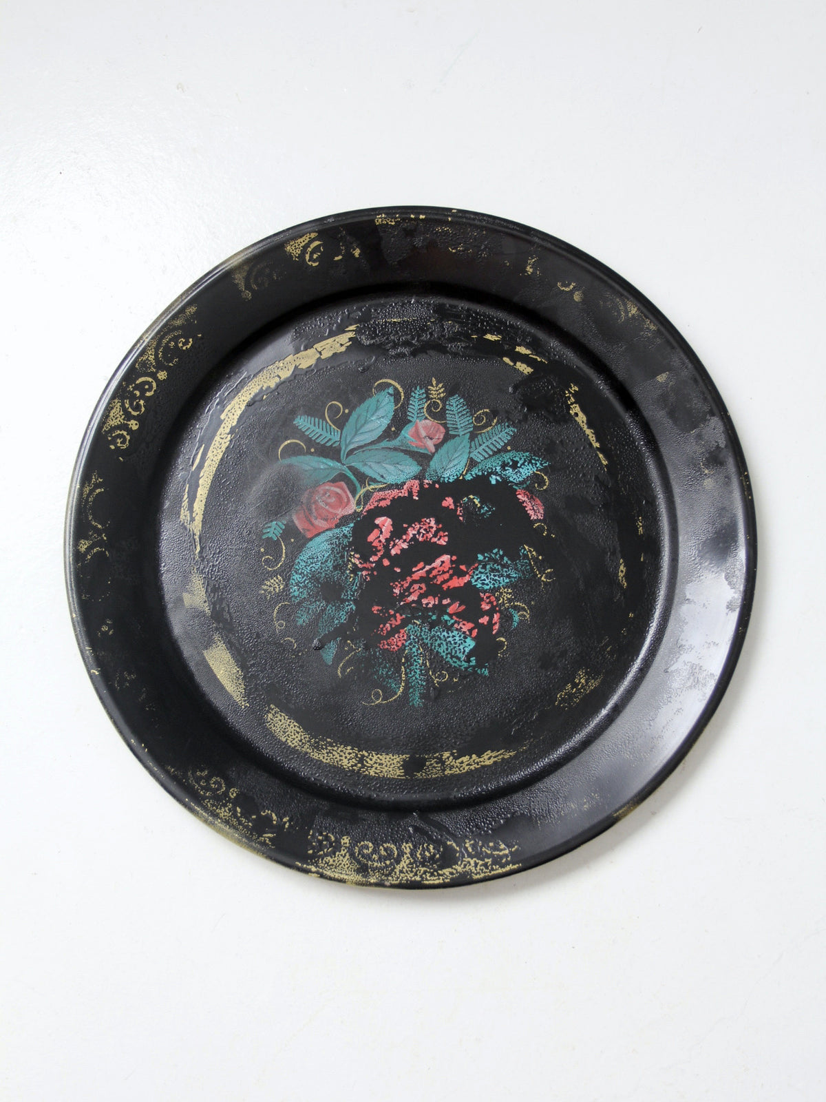 vintage tole tray