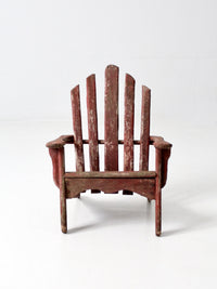 vintage children's Adirondack chair