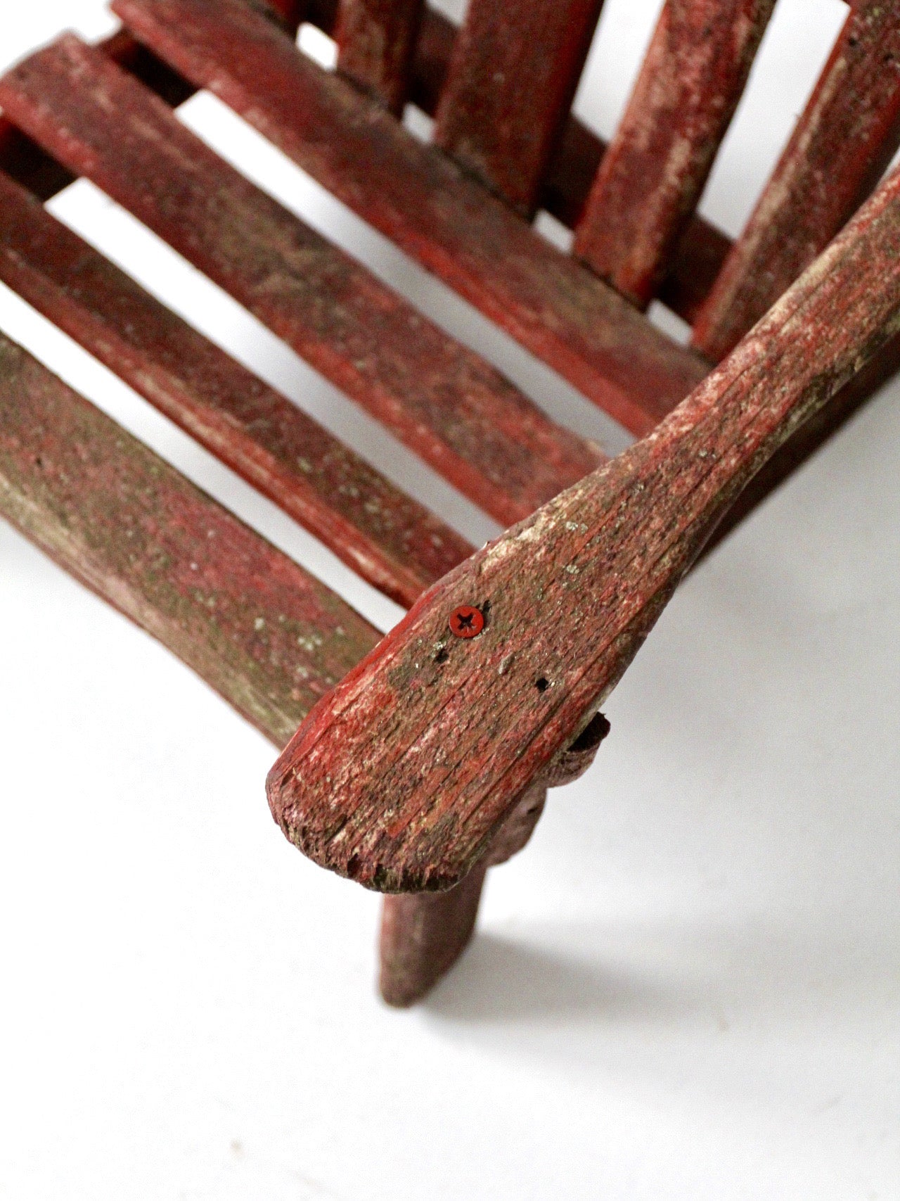 vintage children's Adirondack chair