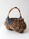 vintage buttocks basket