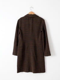 vintage 90s Parallel wool coat