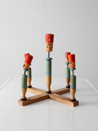mid-century Japanese bobblehead toy sculpture