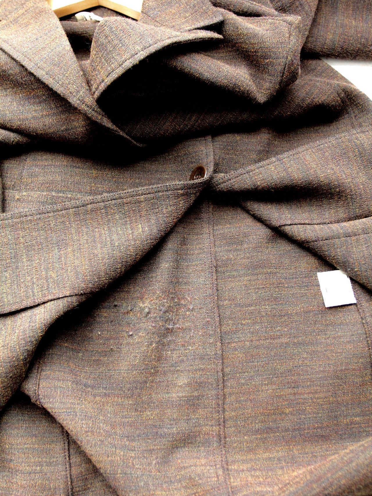 vintage 90s Parallel wool coat