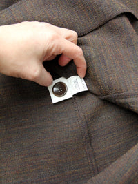 vintage 90s Parallel wool coat