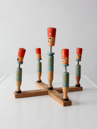 mid-century Japanese bobblehead toy sculpture