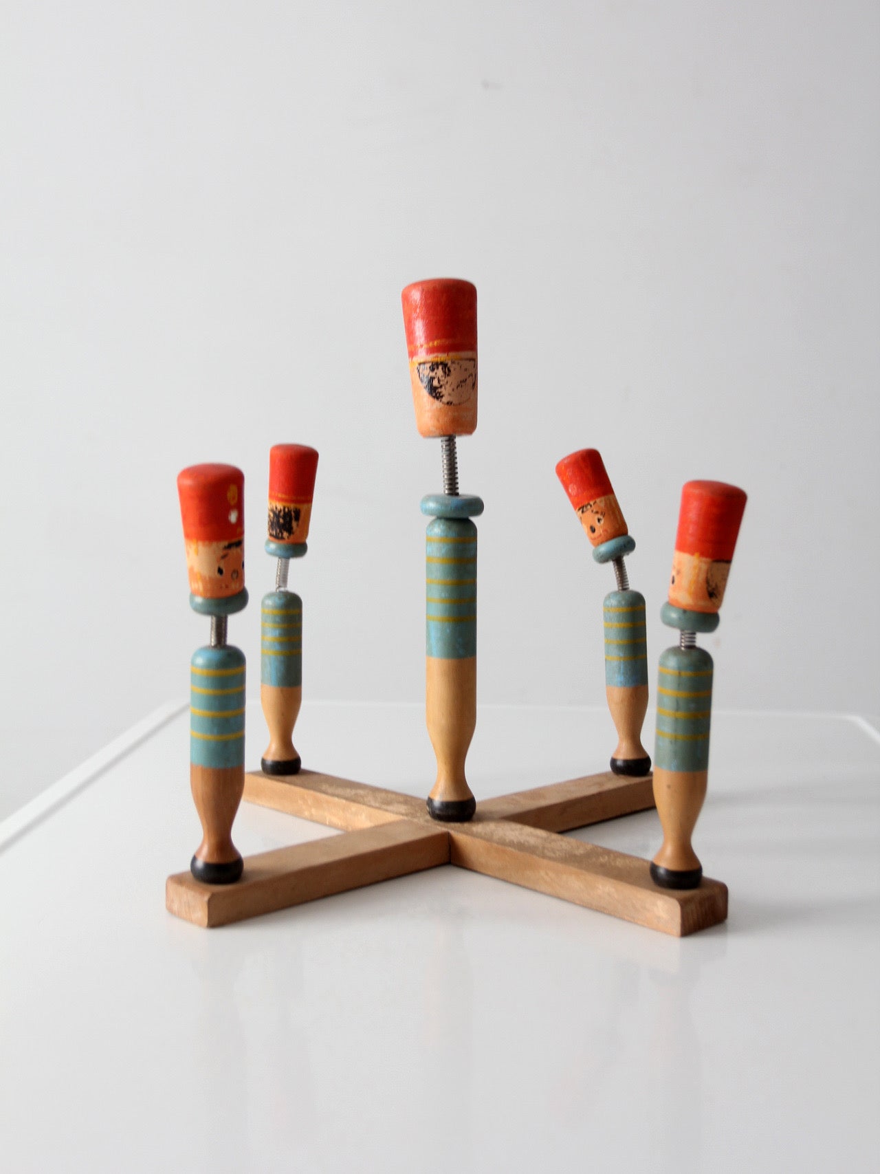 mid-century Japanese bobblehead toy sculpture