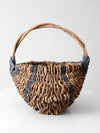 vintage buttocks basket