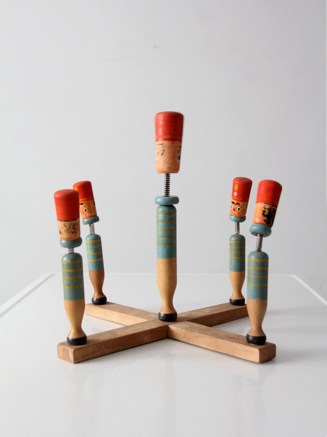 mid-century Japanese bobblehead toy sculpture