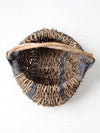 vintage buttocks basket