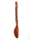 vintage large tiki style carves spoon