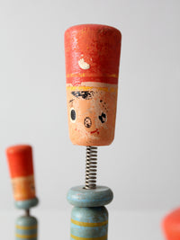 mid-century Japanese bobblehead toy sculpture