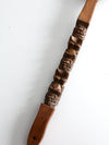 vintage large tiki style carves spoon