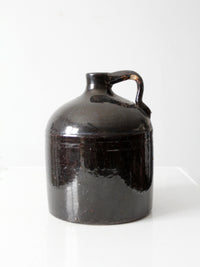 antique American stoneware jug