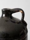 antique American stoneware jug