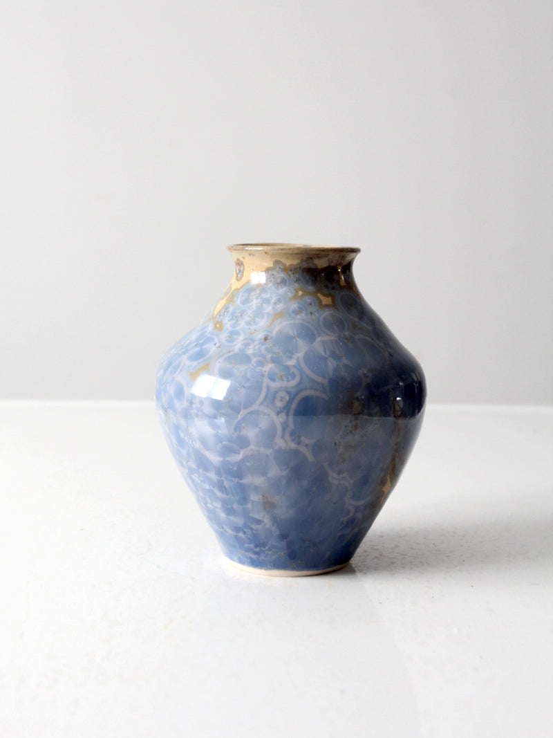 vintage studio pottery vase