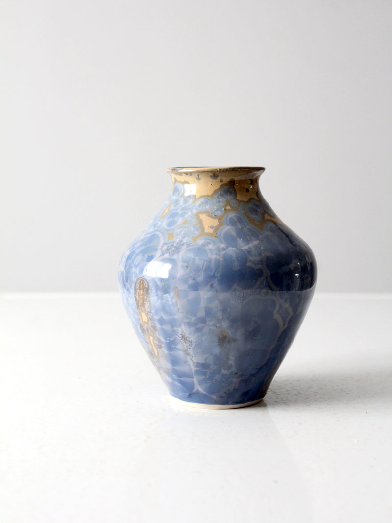 vintage studio pottery vase