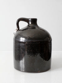 antique American stoneware jug