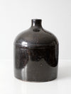 antique American stoneware jug