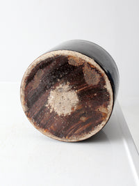 antique American stoneware jug