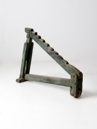 antique primitive wagon jack