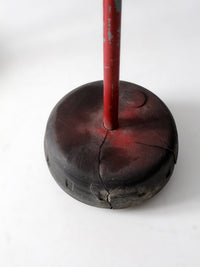 pair of vintage nautical marker buoys