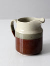 vintage Takashi pottery pitcher