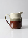 vintage Takashi pottery pitcher