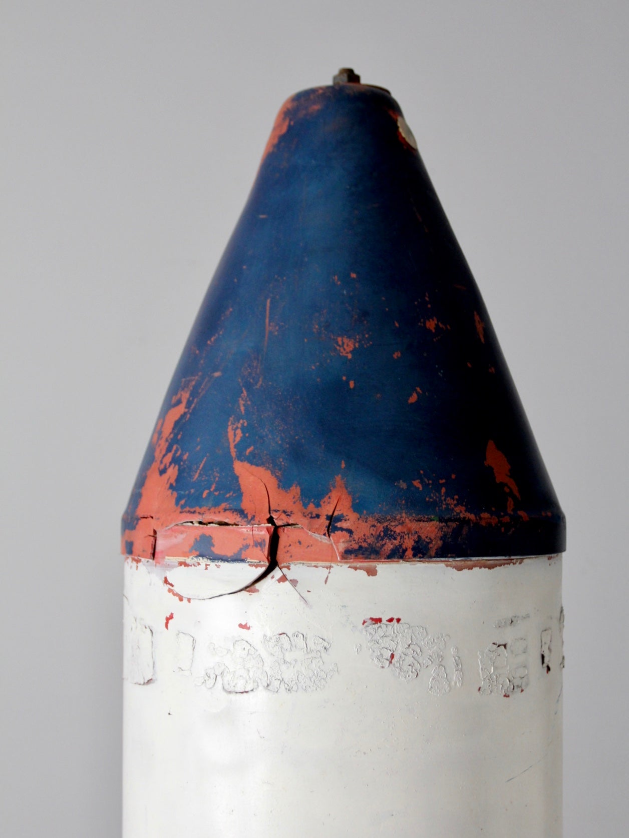 pair of vintage nautical marker buoys
