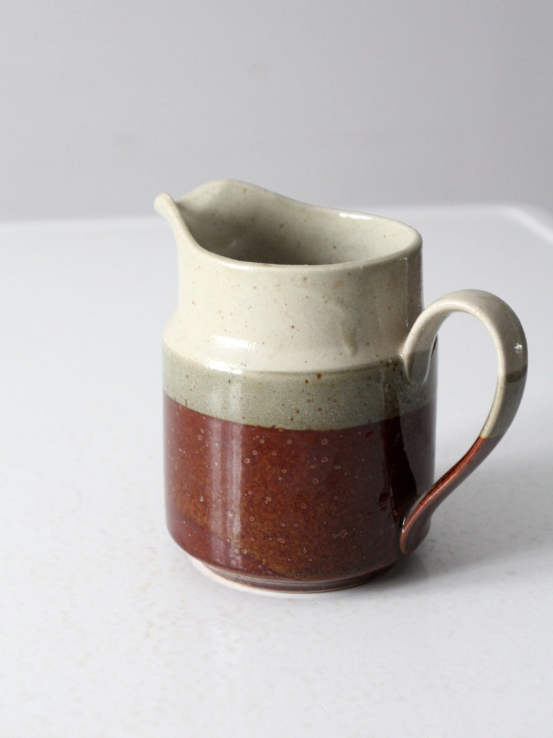 vintage Takashi pottery pitcher