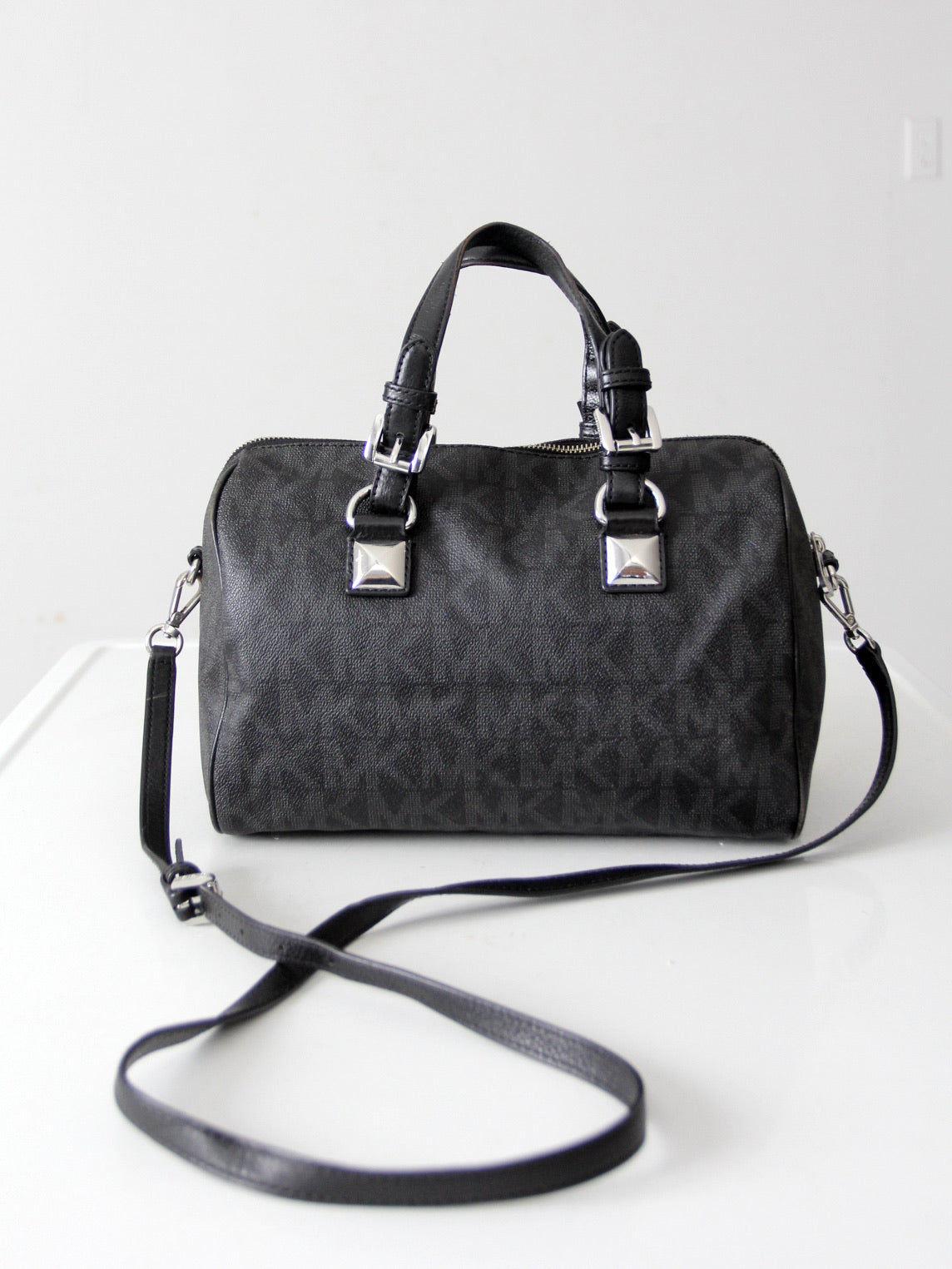 Michael Kors Grayson monogram satchel bag