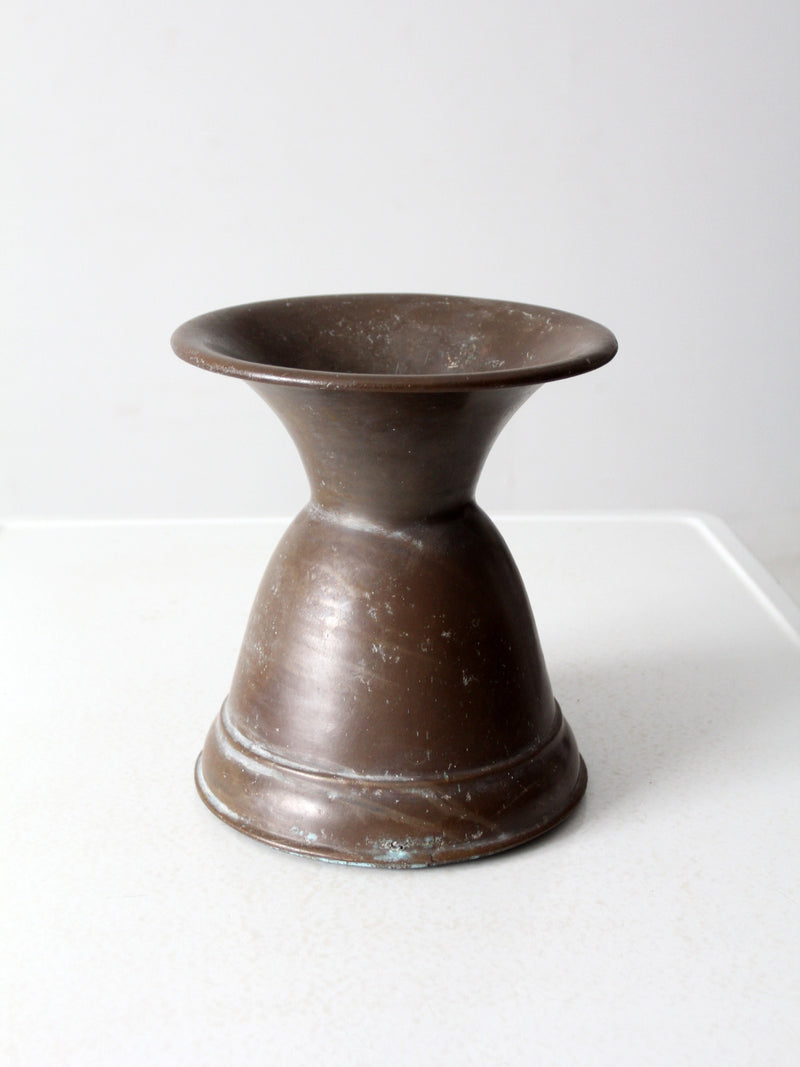 vintage copper vessel