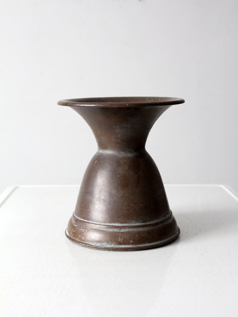 vintage copper vessel