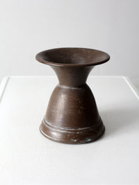 vintage copper vessel