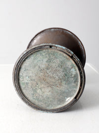 vintage copper vessel