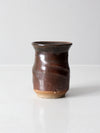 vintage studio pottery vase
