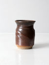 vintage studio pottery vase