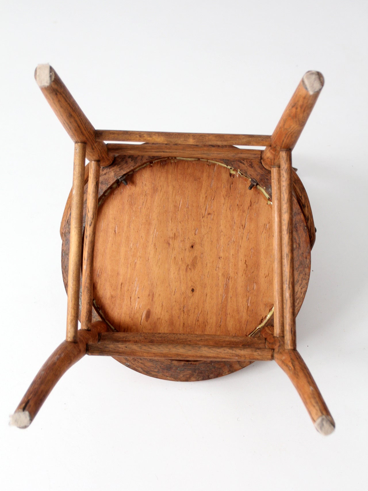antique Arts & Crafts oak side chair