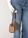 vintage Dooney & Bourke signature DB barrel mini bag